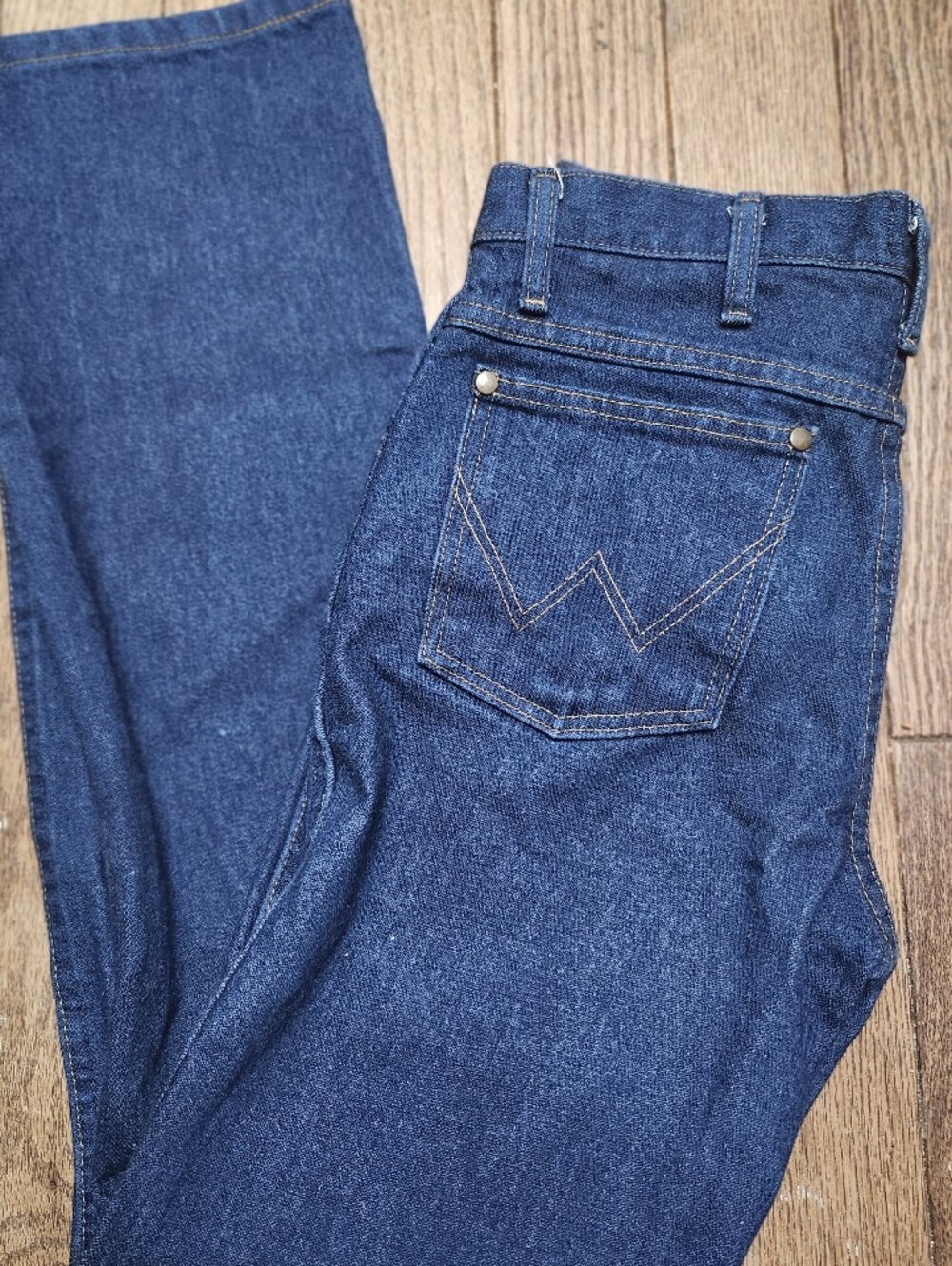 Wrangler Slim Fit Navy Blue Men's Jeans